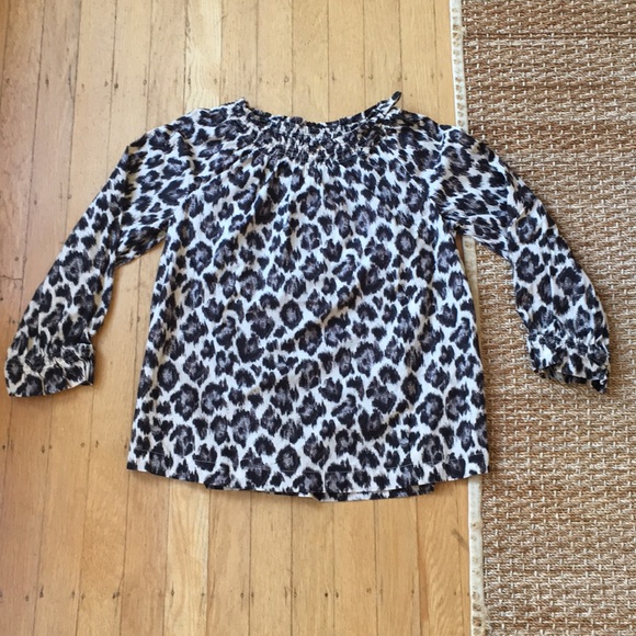 Crewcuts Other - Cute crewcuts leopard print top size 14